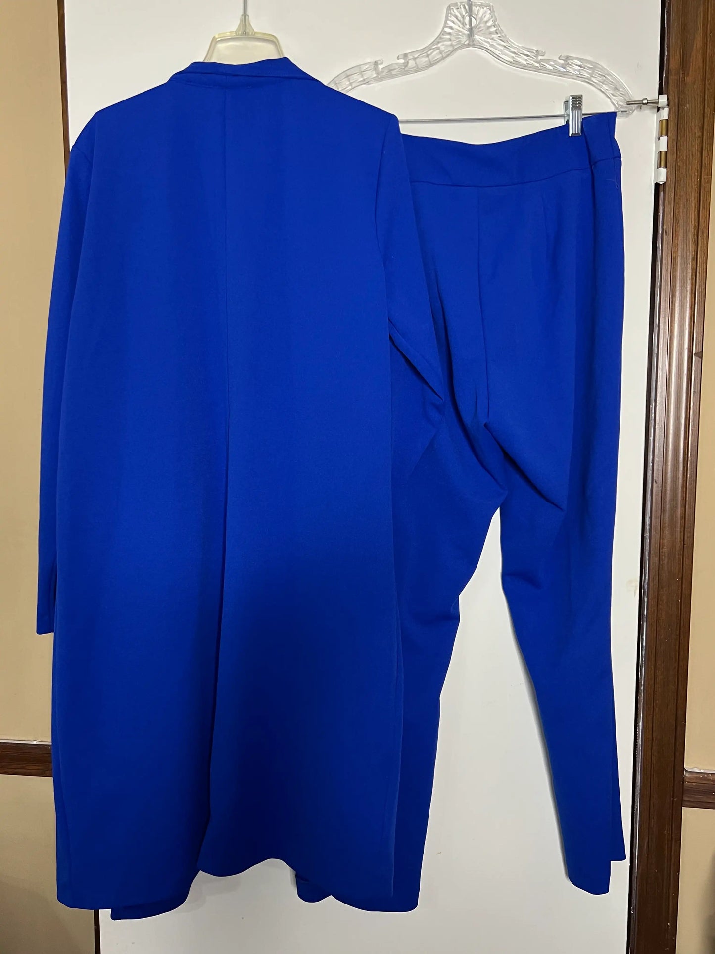 Ashley Stewart Long Jacket Pantsuit